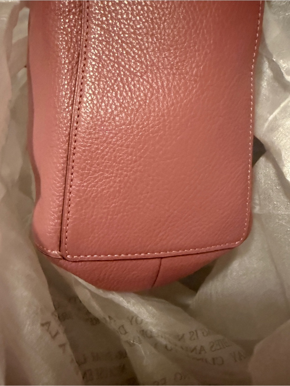 Coach Dusty Rose Leather Shoulder Bag - Picture 8 of 10